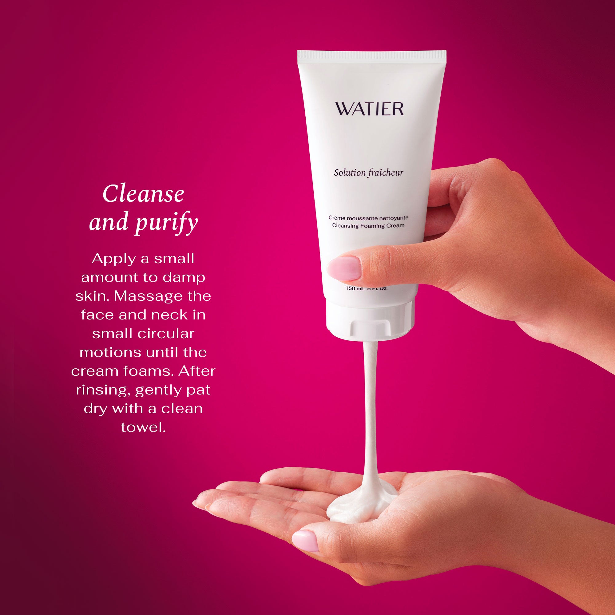 Solution Fraîcheur Cleansing Foaming Cream – Watier