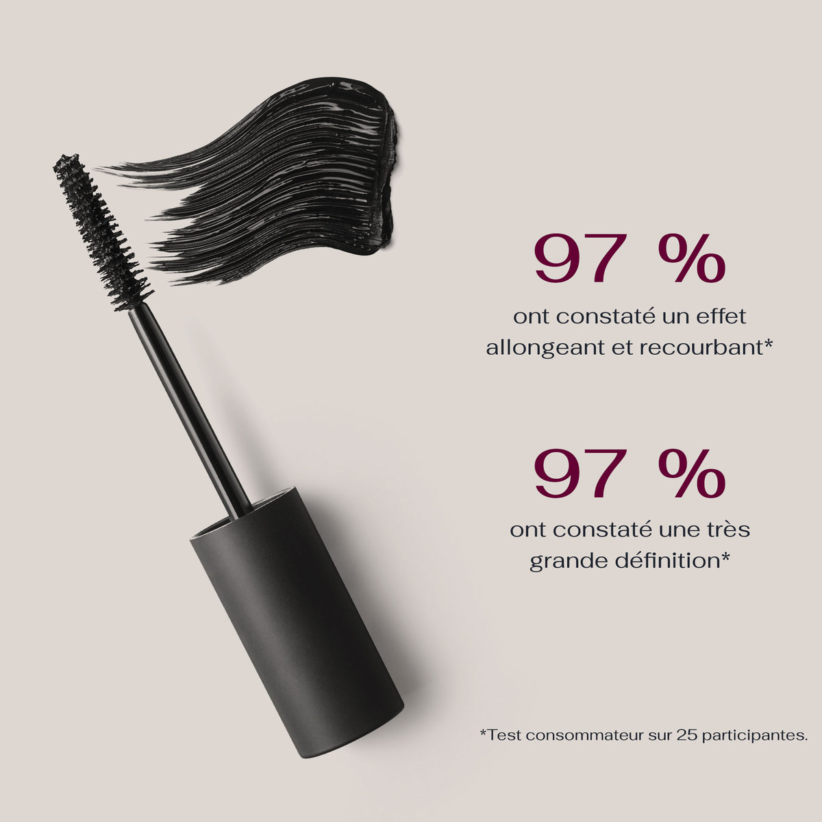 Eye Opening Vegan Mascara with Black Quinoa