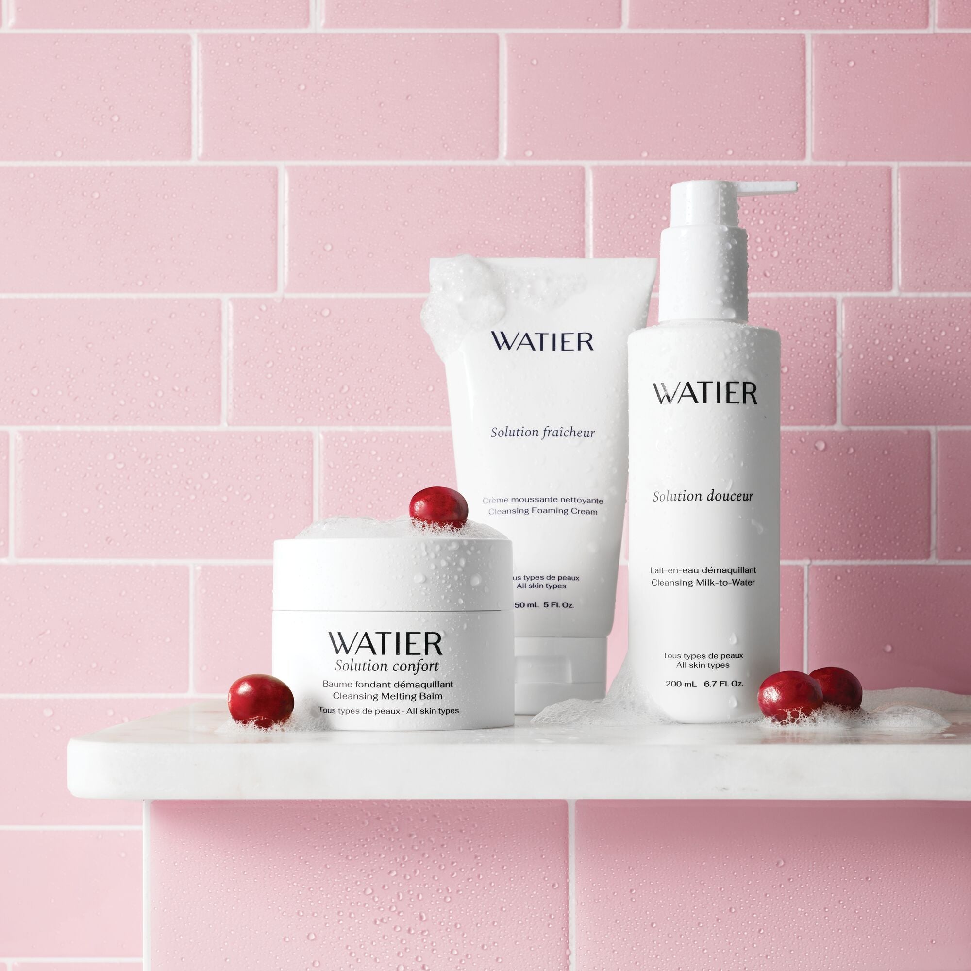 Solution Fraîcheur Cleansing Foaming Cream – Watier