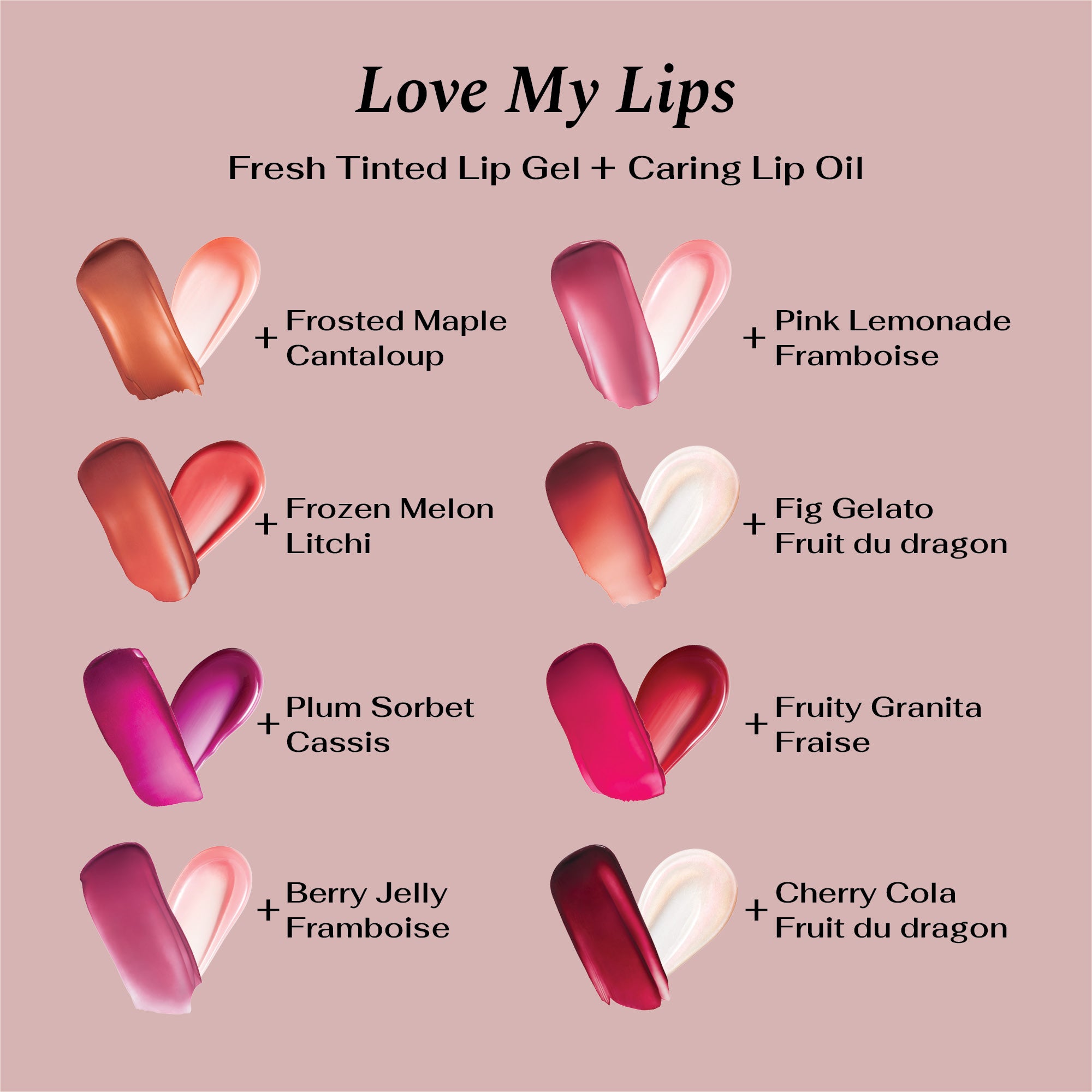 Love My Lips Fresh Tinted Lip Gel – Watier