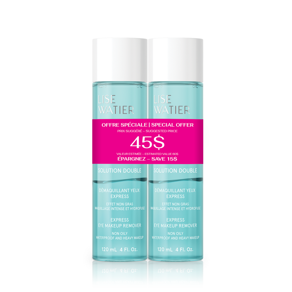 Solution Double Express Eye Makeup Remover Duo