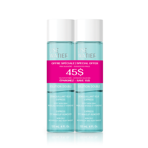 Solution Double Express Eye Makeup Remover Duo