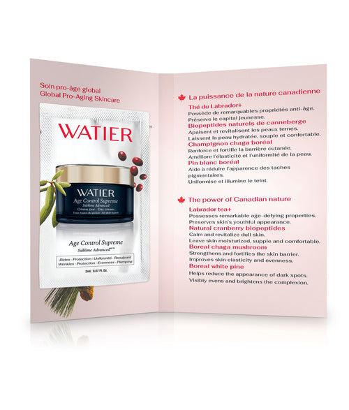 Échantillon ACS SA Jour Sachet