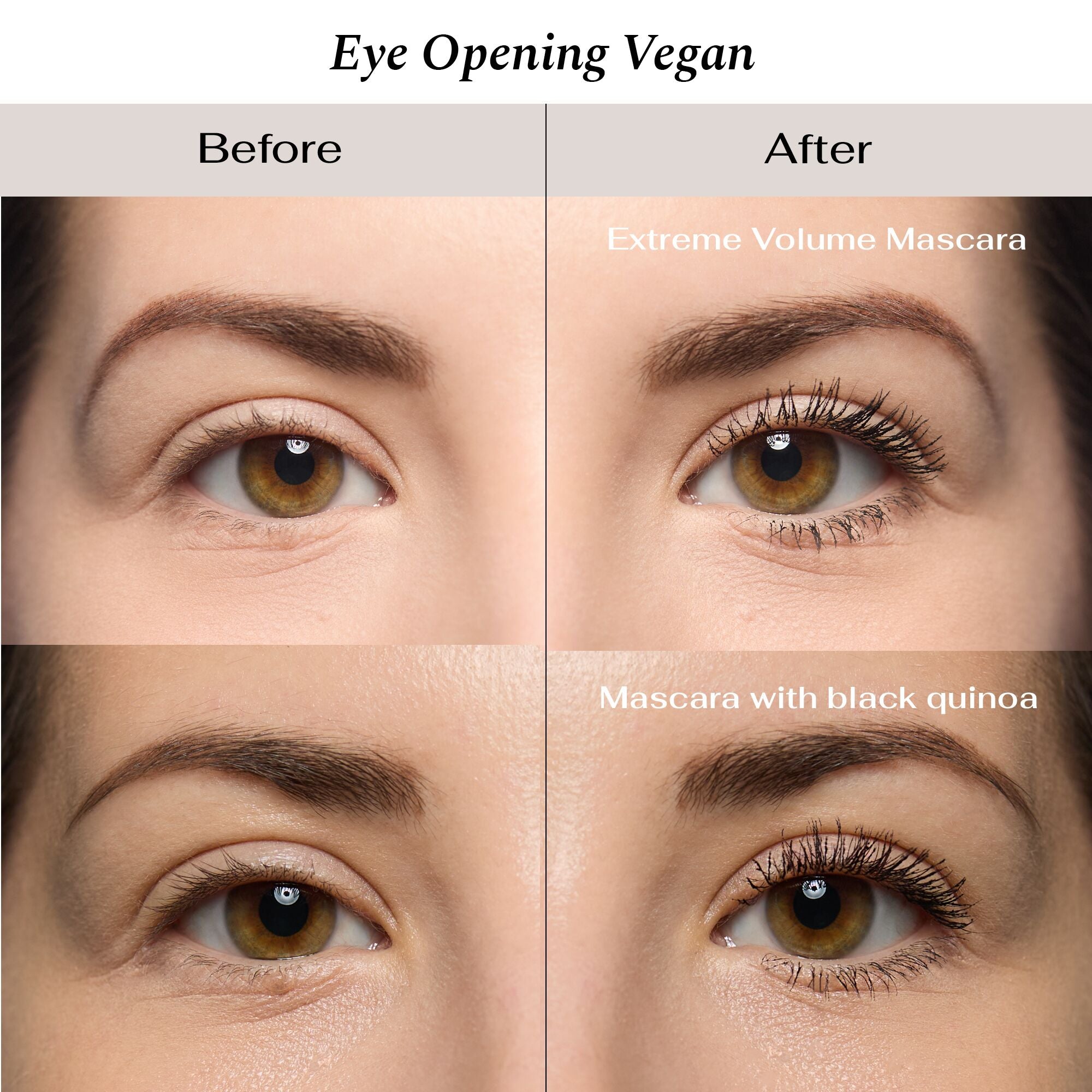 EYE OPENING VEGAN MASCARA with Black Quinoa - Watier