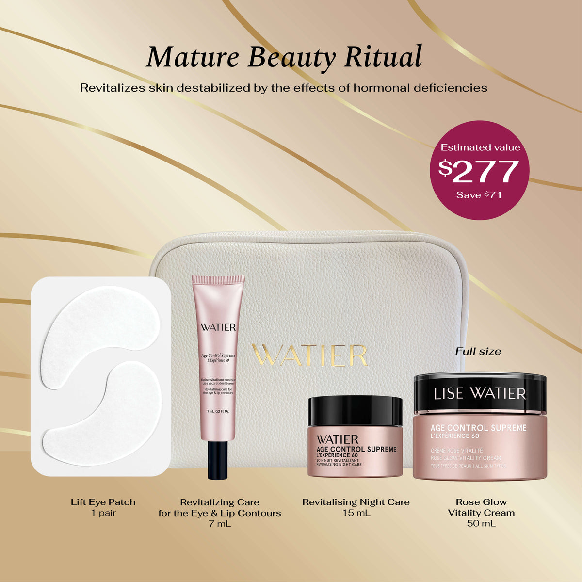 Age Control Supreme L'Expérience 60 Mature Skin Beauty Ritual