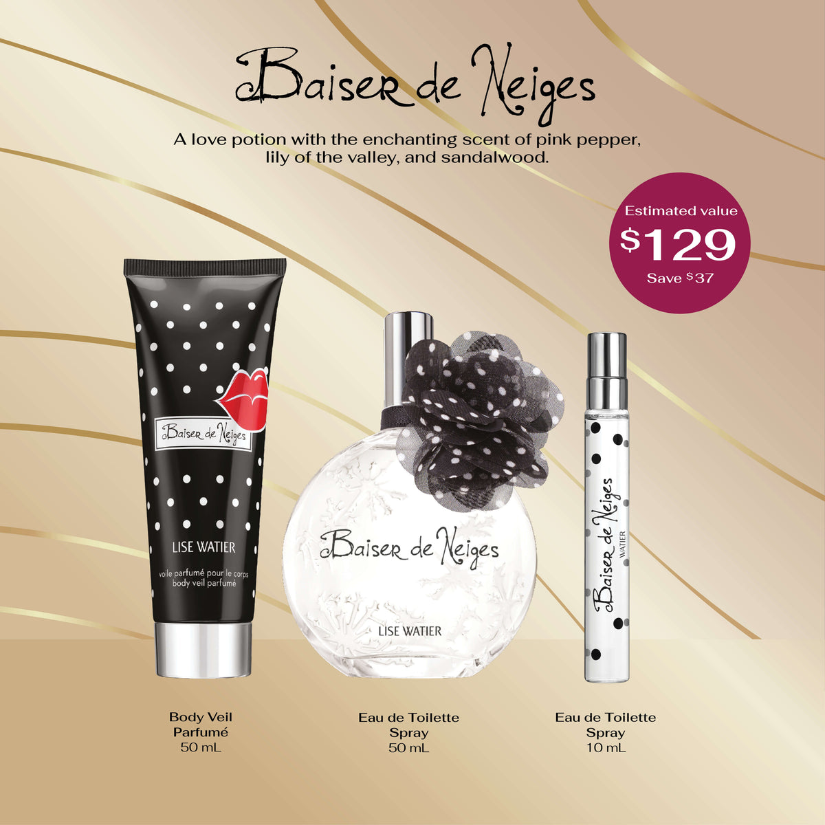 Baiser de Neiges Set